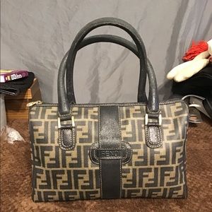 Fendi FF Zucca baguette